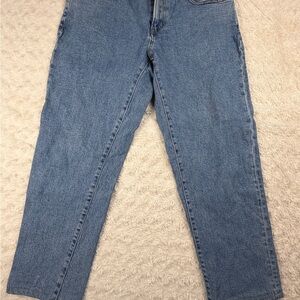 Lands' End Blue Straight Leg Pants